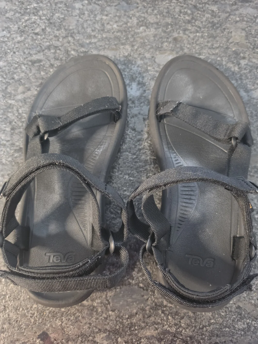 Teva Black Athletic Sandals